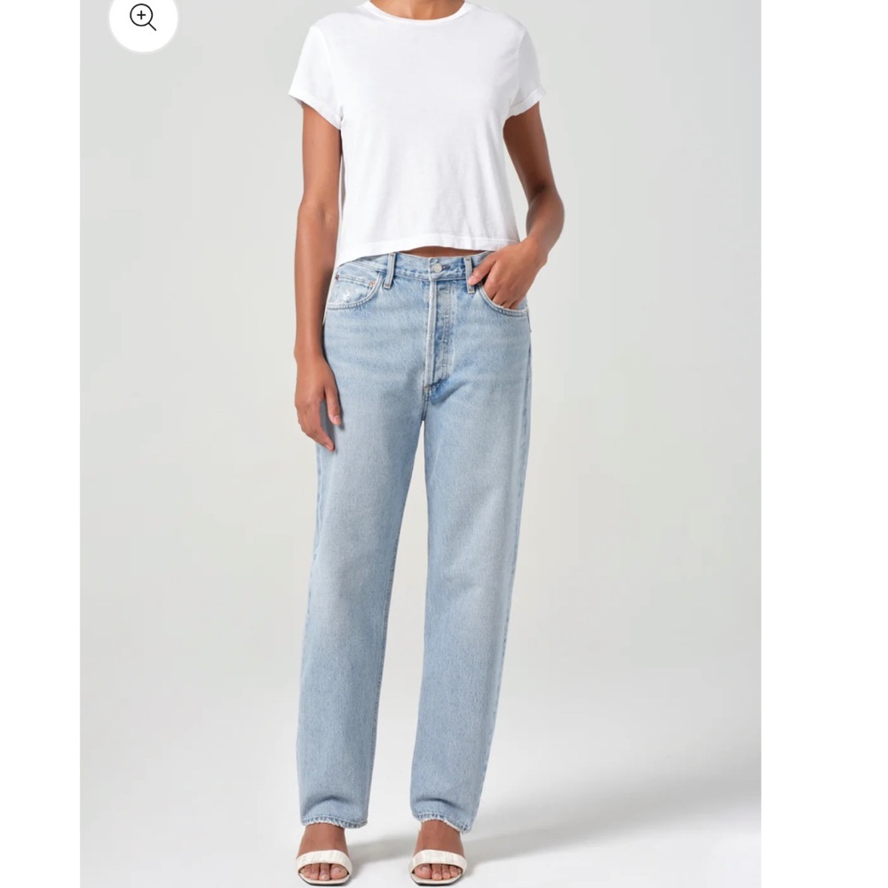 Agolde 90's Mid Rise Loose Fit jeans in Force